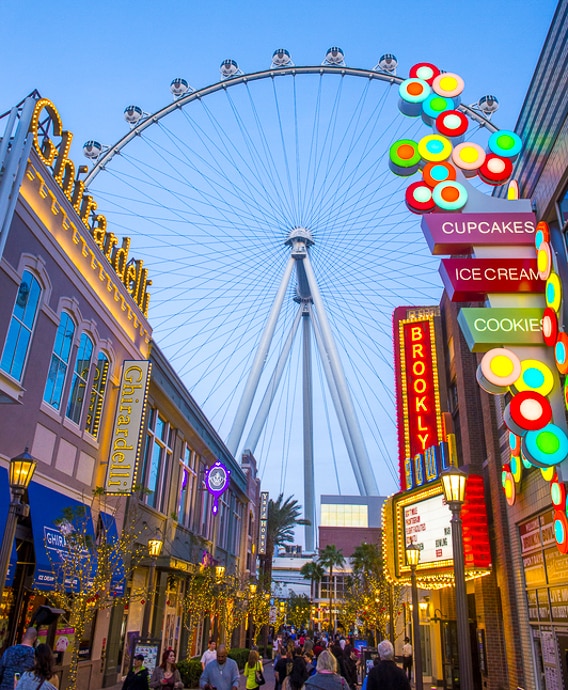Vyhlídkové kolo High Roller Las Vegas