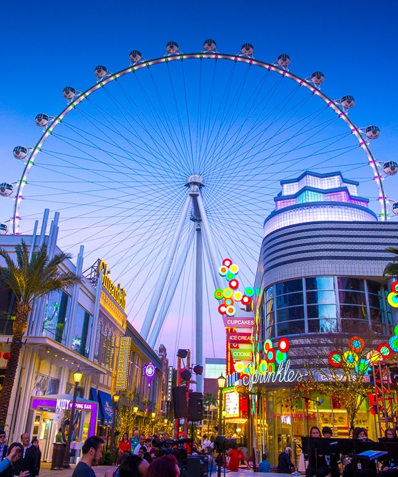 VYHLÍDKOVÉ KOLO V LAS VEGAS