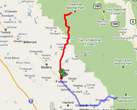 Fresno - Yosemite