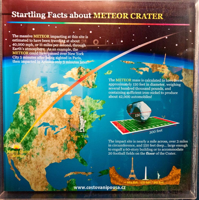 Meteor Crater v Arizoně