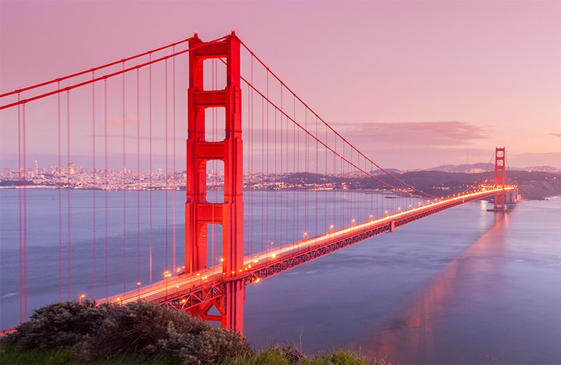 Golden Gate Bridge v San Francisku