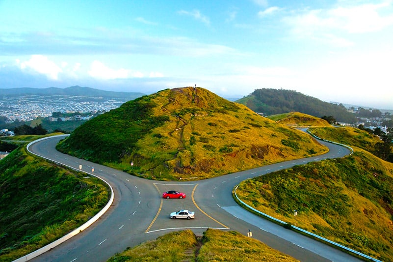 San Francisco - Twin Peaks Hill