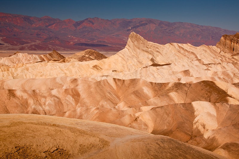 Zabriskie Point v Údolí smrti