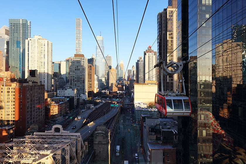 Roosevelt Island Lanovka New York