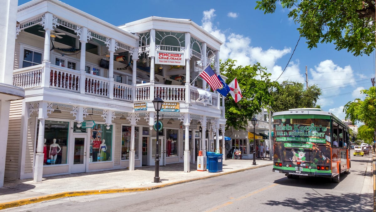 Key West na Floridě