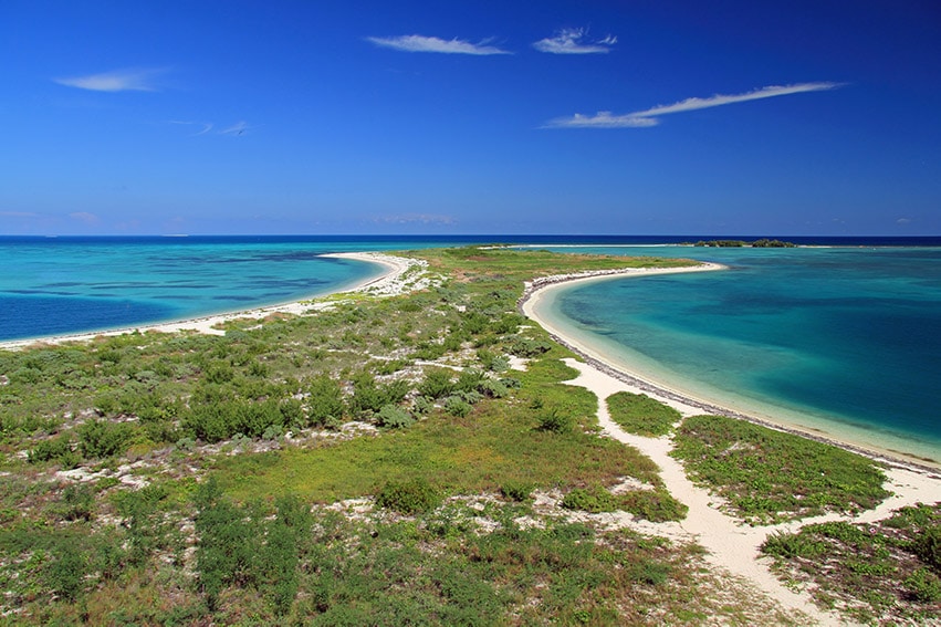 Bush Key v Dry Tortugas národní park