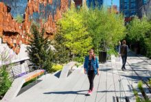 High Line - park v New Yorku