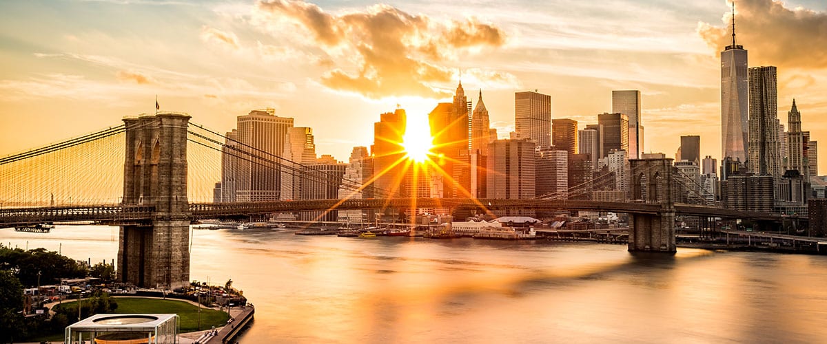 Brookly Bridge v New Yorku