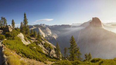 Glacier Point v Yosemitském národním parku