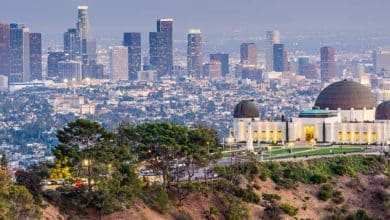 Griffith Park Observatory v Los Angeles