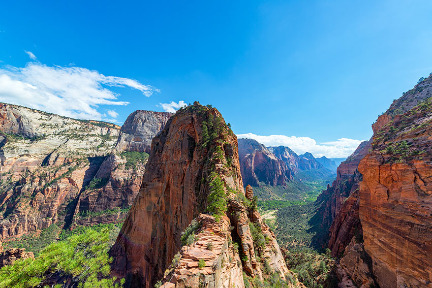 Angels Landing v Zionu