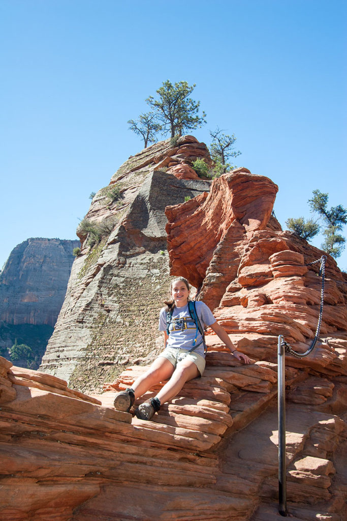 Angels Landing trek není pro každého