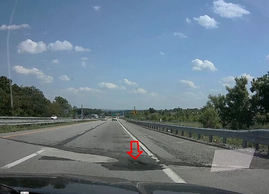 Niagárské vodopády - nehoda autem
