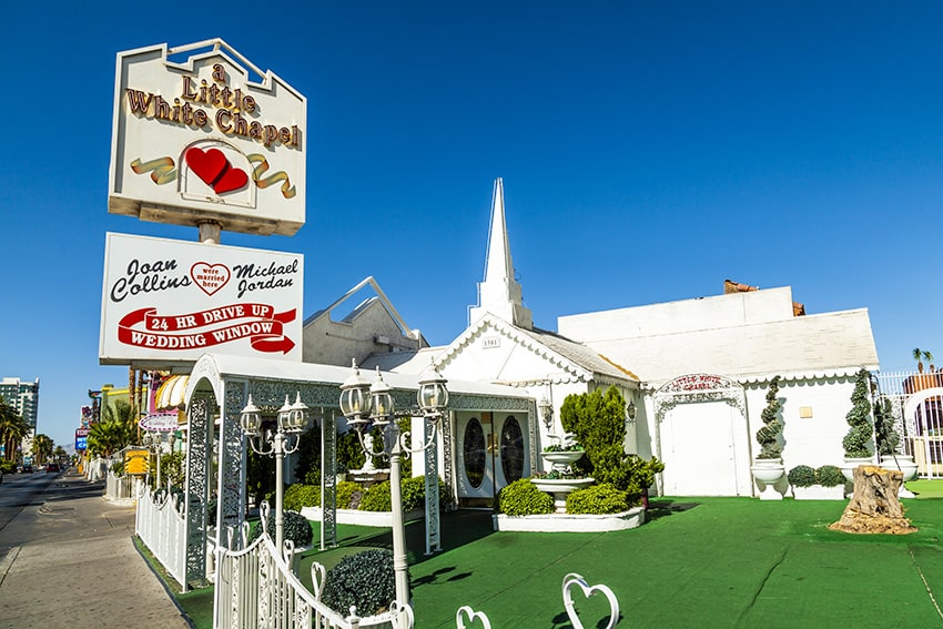 Svatební kaple v Las Vegas