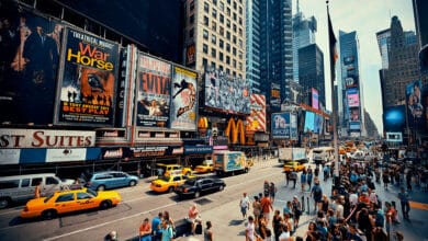 Times Square v New Yorku