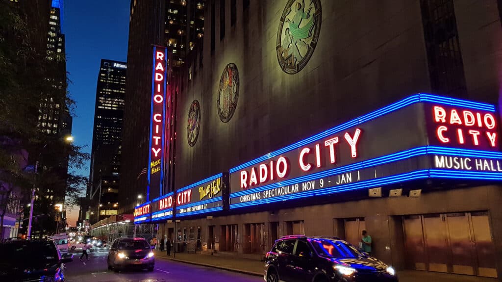Radio City Music Hall v New Yorku