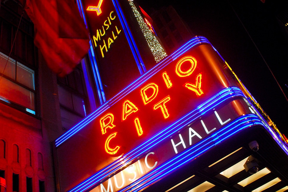 Radio City Music Hall v New Yorku