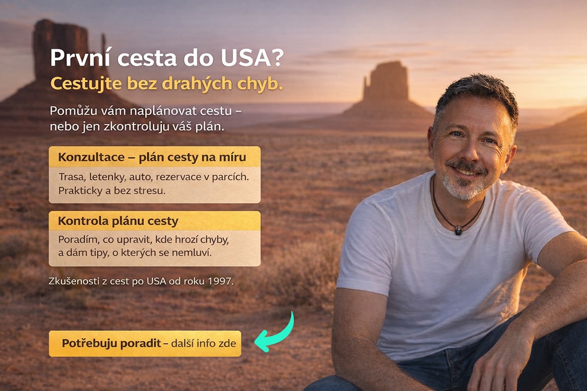 Konzultace na cestu do USA
