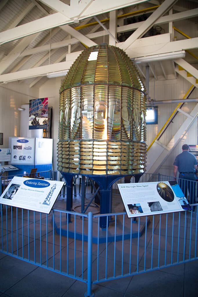 Prohlídka uvnitř majáku