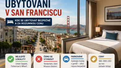 Ubytování v San Franciscu