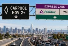 Carpool, FasTrak a Express Lanes v USA: jak poznat placené pruhy